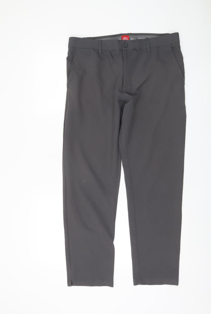 Slazenger Men's Black XL Straight Trousers