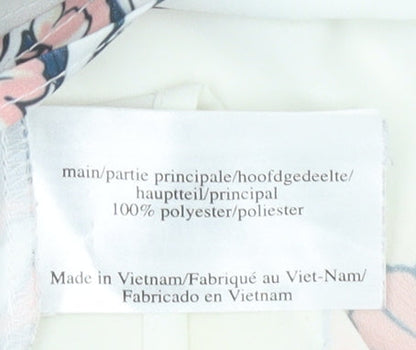 Laura Ashley Women's Floral Blouse Size 10 Multicoloured