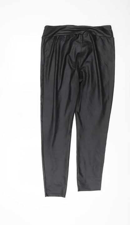 Womens UK Size 12 River Island  Leggings Black Leggings