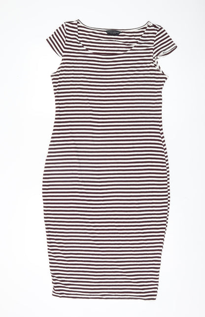 Dorothy Perkins Women's Striped Bodycon Dress 14