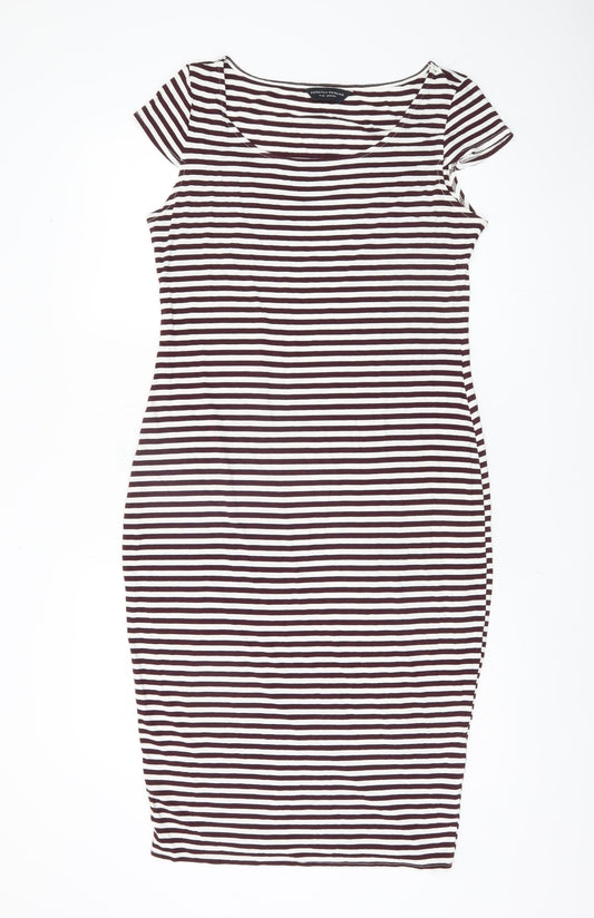 Dorothy Perkins Women's Striped Bodycon Dress 14