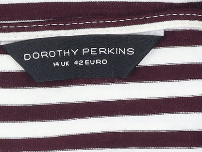 Dorothy Perkins Women's Striped Bodycon Dress 14