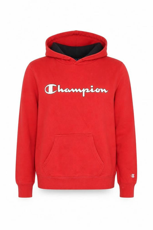 Womens UK Size XS Champion Red Pullover Hoodie