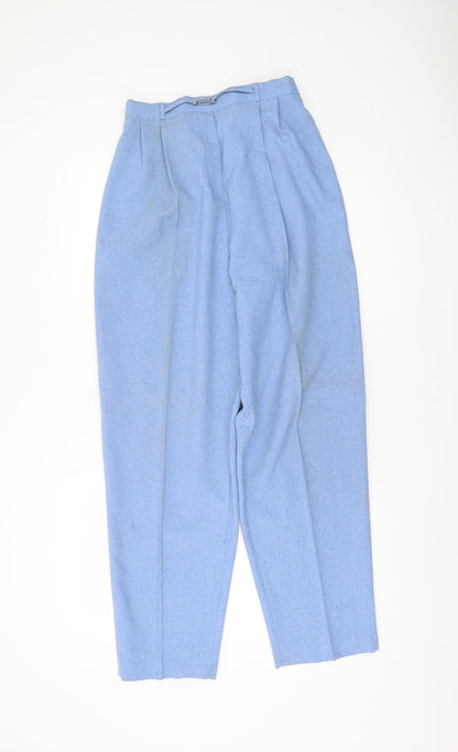 Bon Marché Women's Blue Pleated Trousers - Size 16