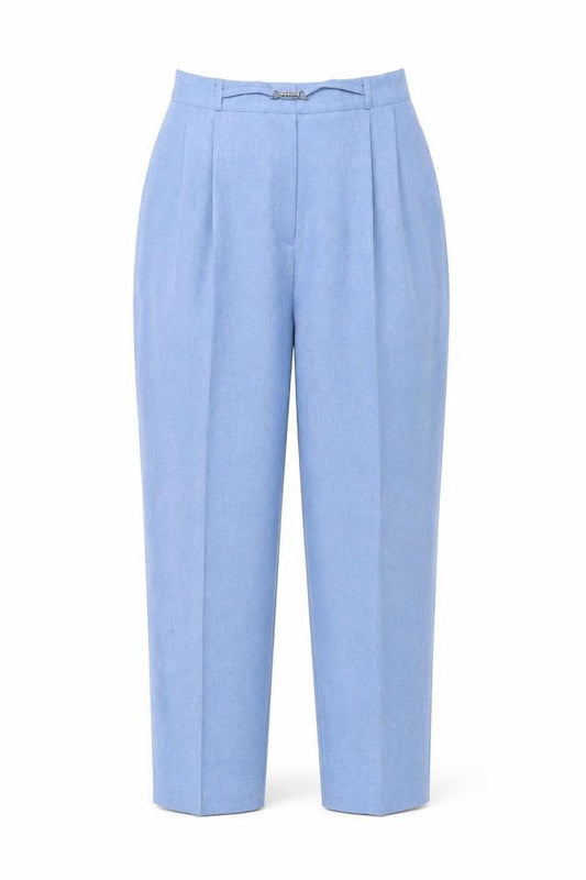 Womens UK Size 16 Bon Marché   Blue Trousers
