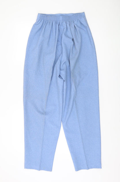 Bon Marché Women's Blue Pleated Trousers - Size 16