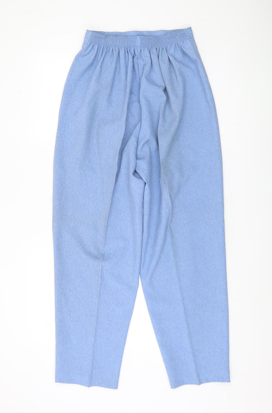Bon Marché Women's Blue Pleated Trousers - Size 16