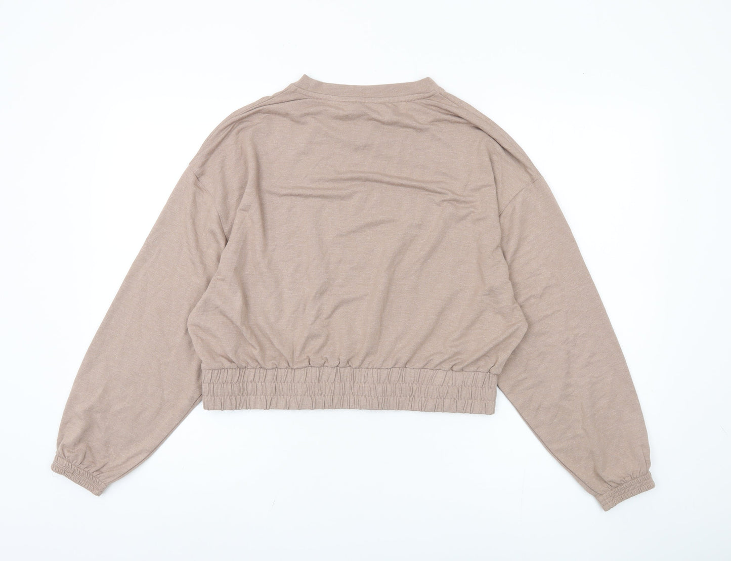 Boux Avenue Women's Beige Pullover Sweatshirt Size 12