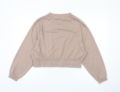 Boux Avenue Women's Beige Pullover Sweatshirt Size 12