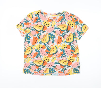Womens UK Size M Pull & Bear Multicoloured Basic T-Shirt