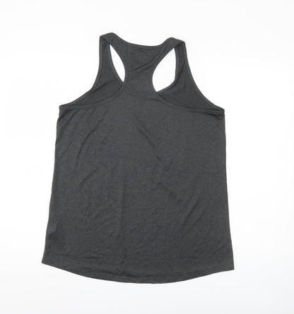 Fila Women's Black Tank Top - Large, Lightweight Polyester