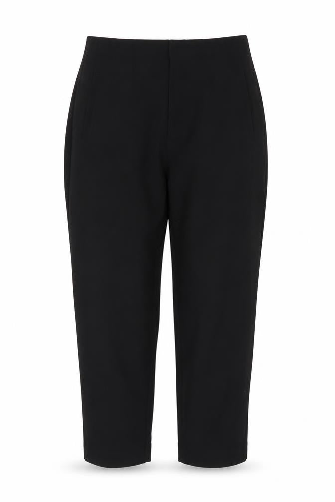 Womens UK Size 14 Stradivarius Regular Fit  Black Trousers