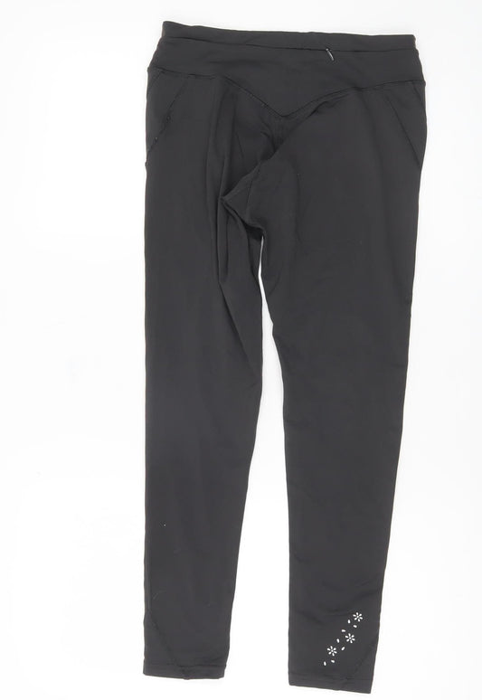 USA Pro Women's Black Gym Leggings Size S