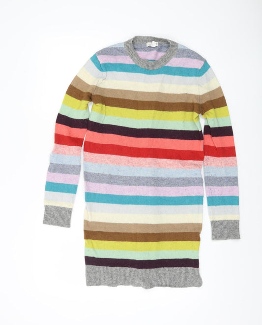 Gap Women's Multicoloured Striped Pullover Jumper S