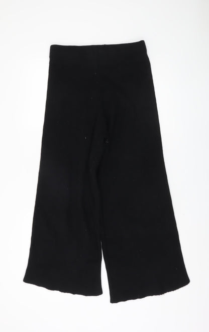HAMWI Women's Black Trousers Size L Comfortable Fit
