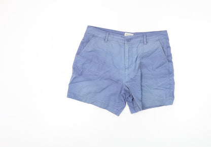 Mountain Warehouse Women's Blue Chino Shorts Size 14