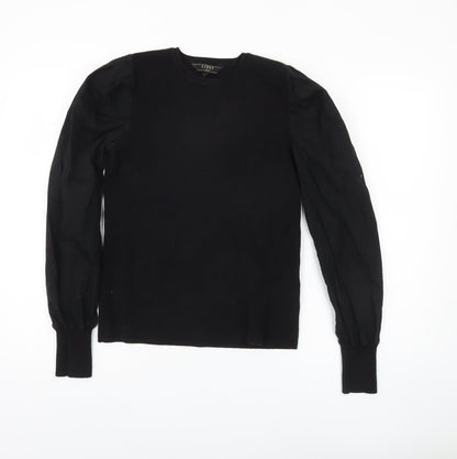 Womens UK Size 10 Lipsy Black Pullover Jumper