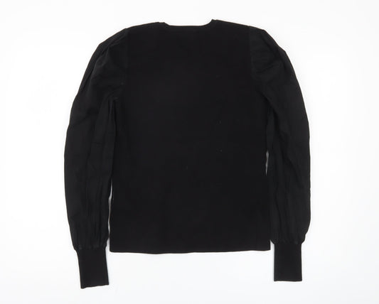 Womens UK Size 10 Lipsy Black Pullover Jumper