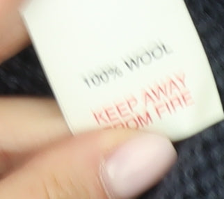 McKenzie Men's Blue Wool Roll Neck Jumper S