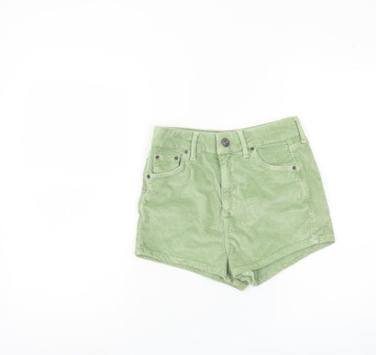 BDG Women's Green Corduroy Shorts Size 6