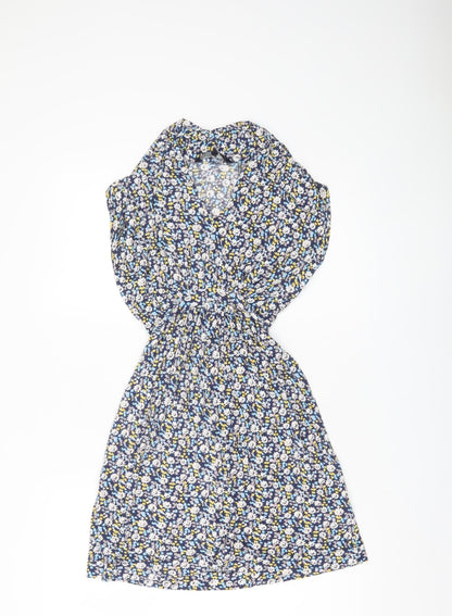 French Connection Women's Multicolour Wrap Dress