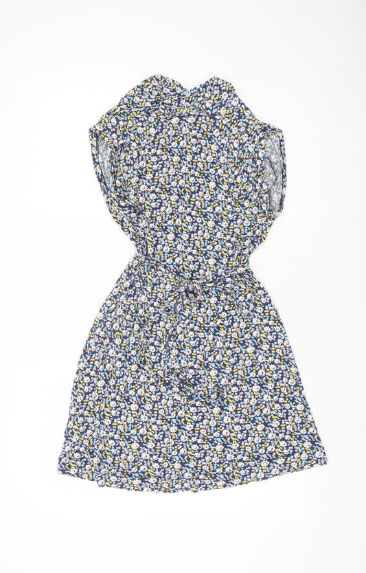 French Connection Women's Multicolour Wrap Dress