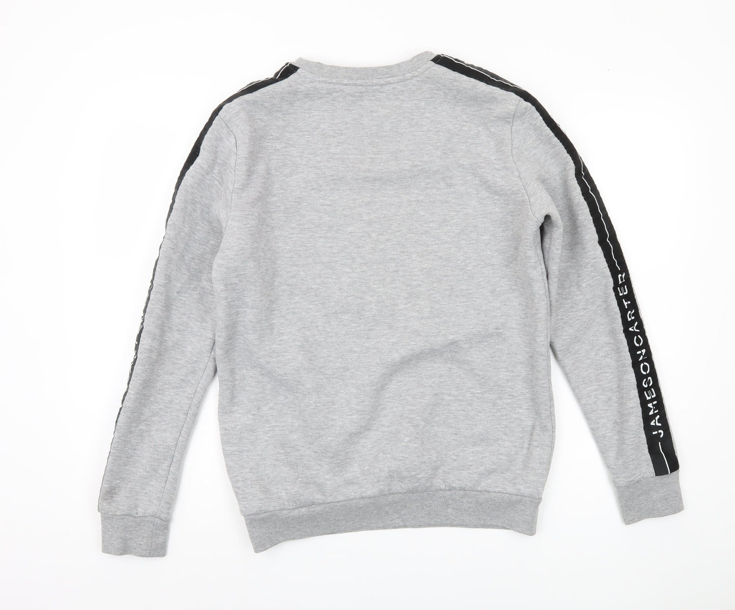 Mens UK Size S Jameson Carter Grey Pullover Sweatshirt