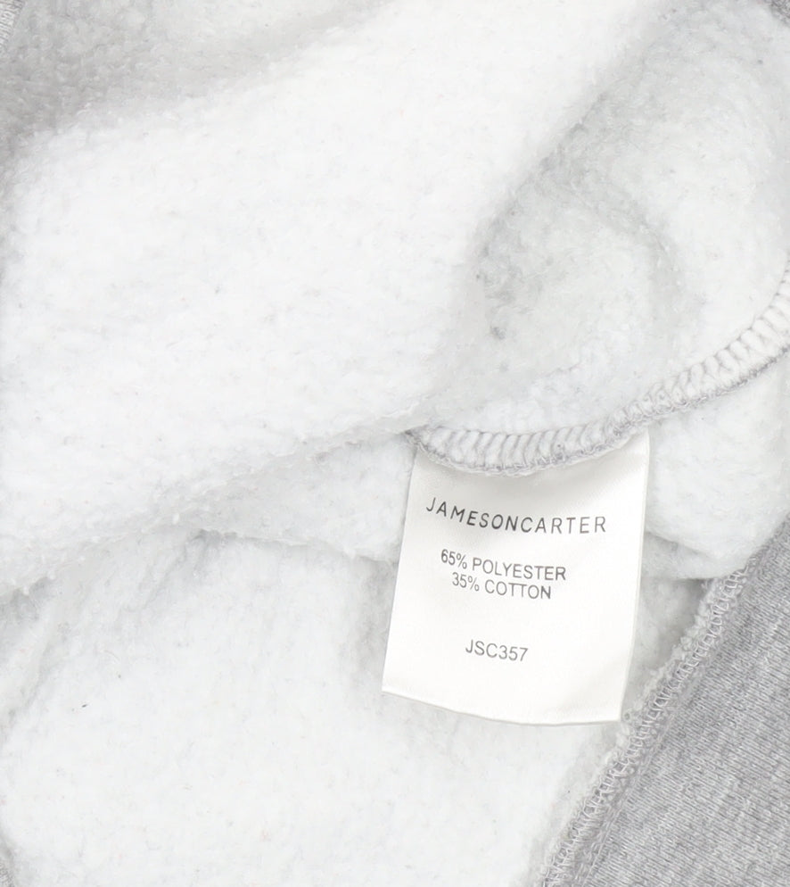 Mens UK Size S Jameson Carter Grey Pullover Sweatshirt