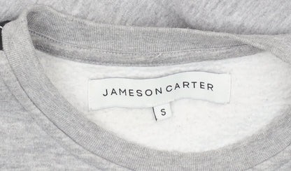 Mens UK Size S Jameson Carter Grey Pullover Sweatshirt
