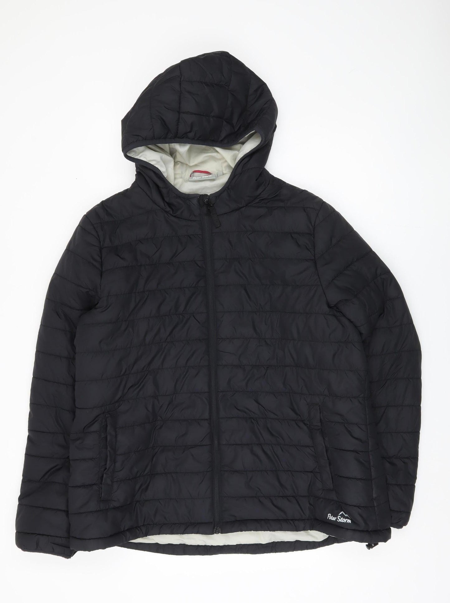 Womens UK Size S Peter Storm Black Puffer Jacket
