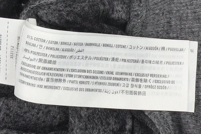 Hollister Women's Grey Pullover Sweatshirt, Size S