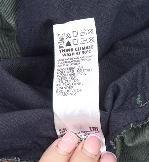 Marks and Spencer Men's Green Trousers 42