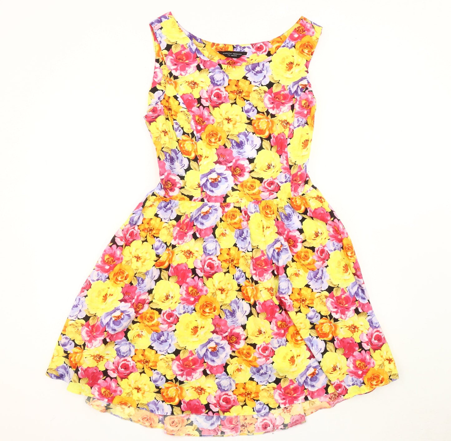 Dorothy Perkins Women's Floral Fit & Flare Dress Size 14