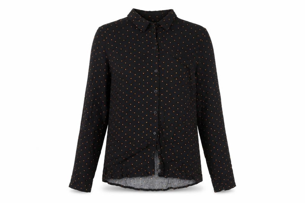 Womens UK Size 8 b.young Black  Button-Up