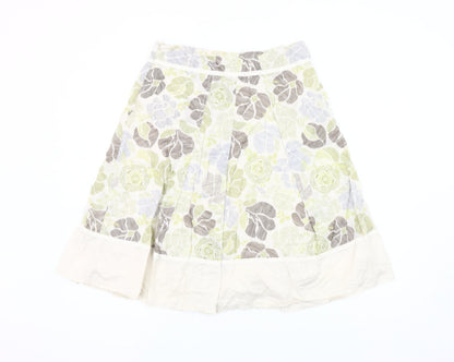 Sandwich Women's Floral A-Line Skirt, Size 10