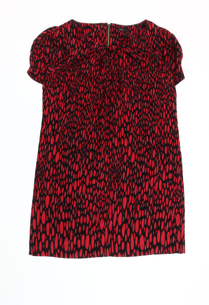 Marks & Spencer Women's Red Animal Print Dress