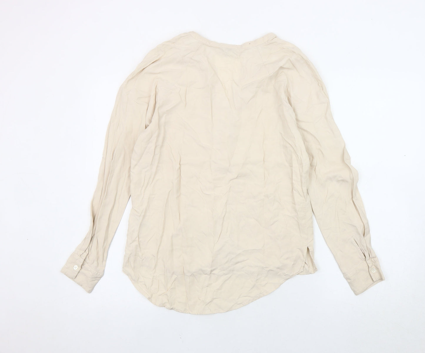 Womens UK Size 8 Jigsaw Beige  Blouse