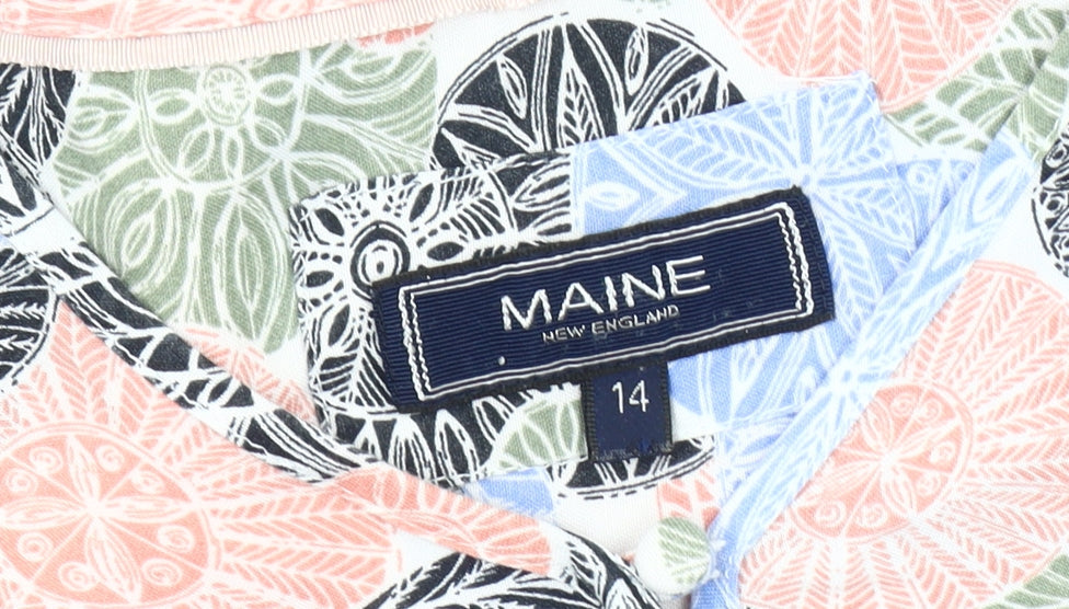 Maine New England Women's Multicoloured Floral Top