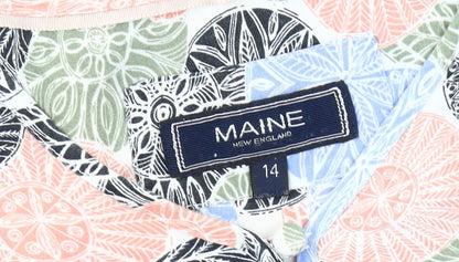 Maine New England Women's Multicoloured Floral Top
