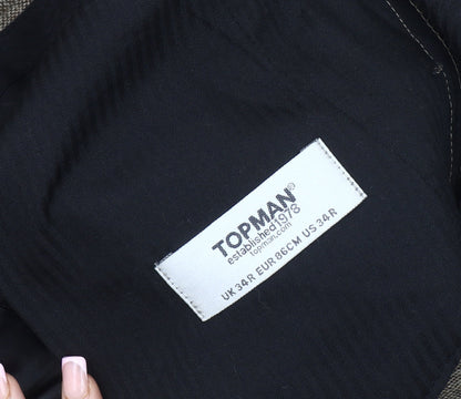 Topman Men's Brown Dress Pants 34R