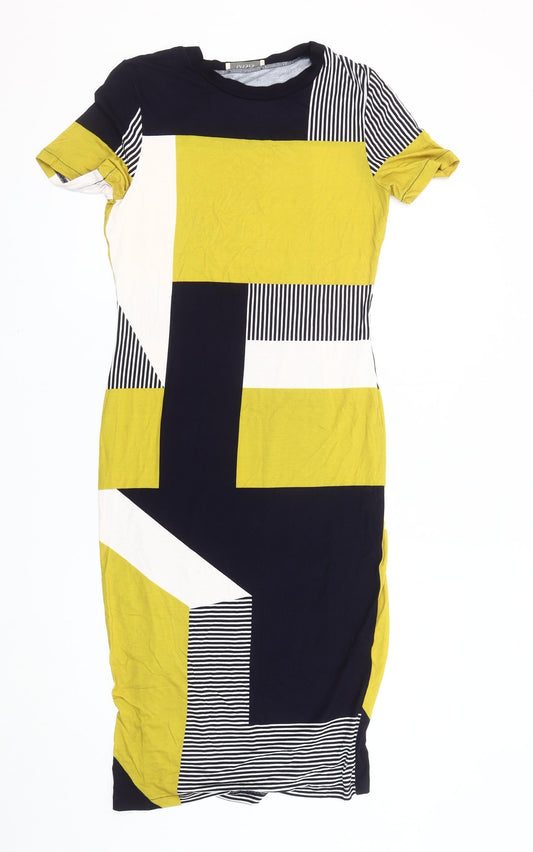 Oasis Women's Multicoloured Medium Casual Dress