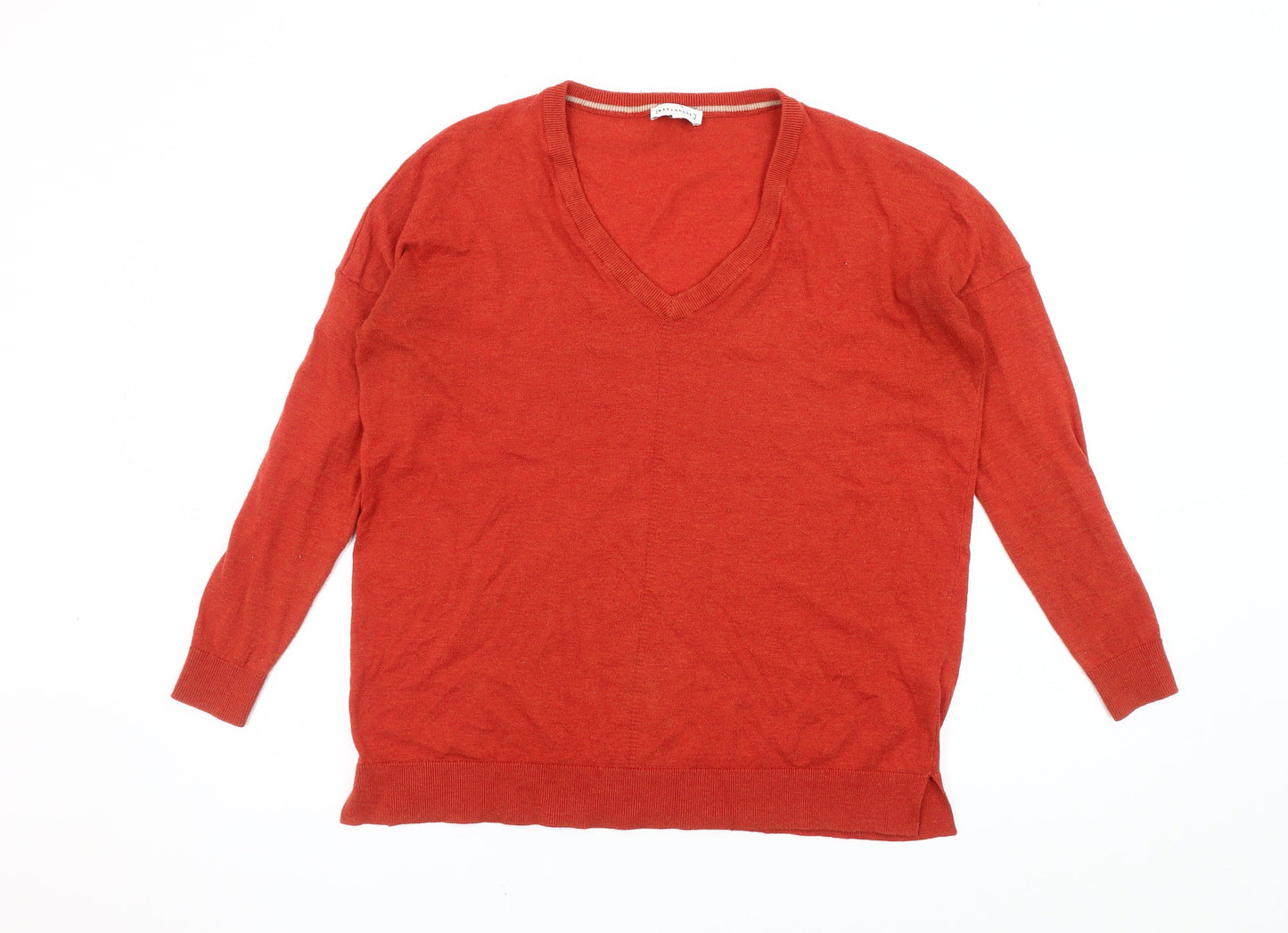 Womens UK Size 10 Warehouse Red Pullover Jumper