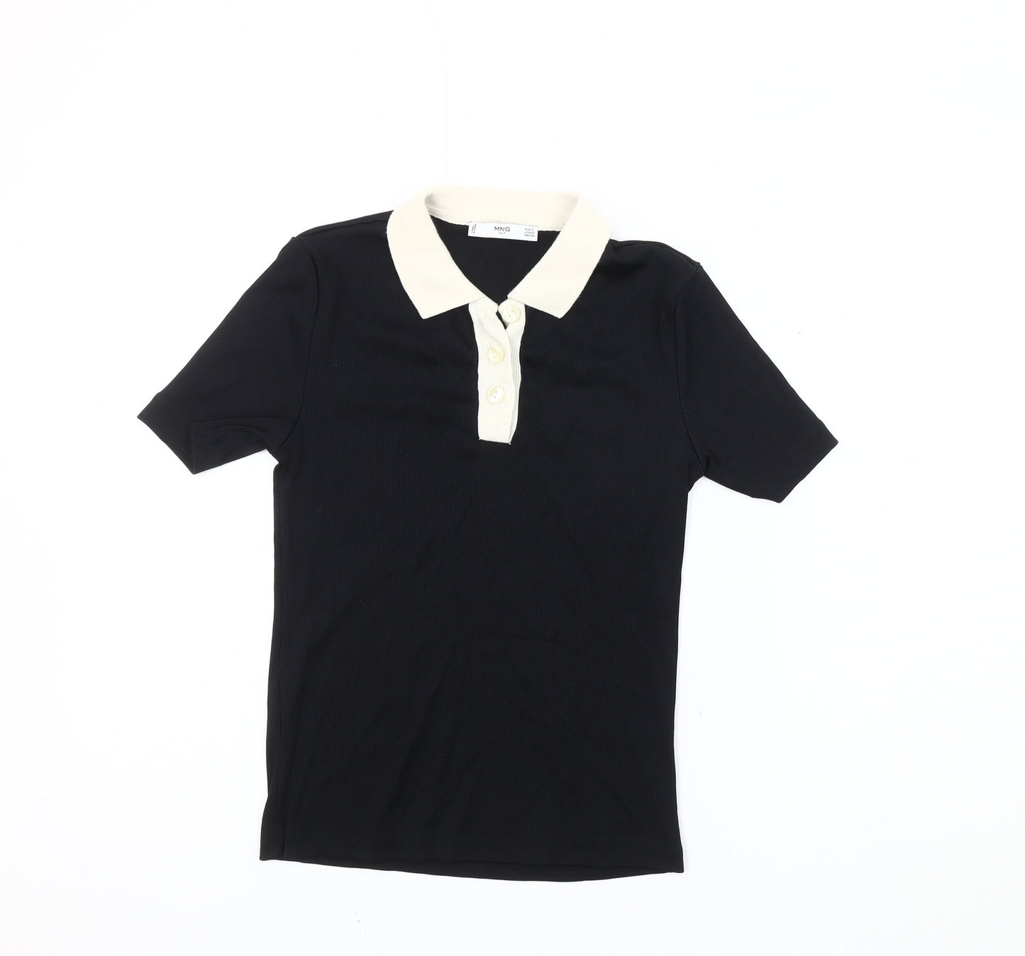 Womens UK Size S MNG Black  Polo