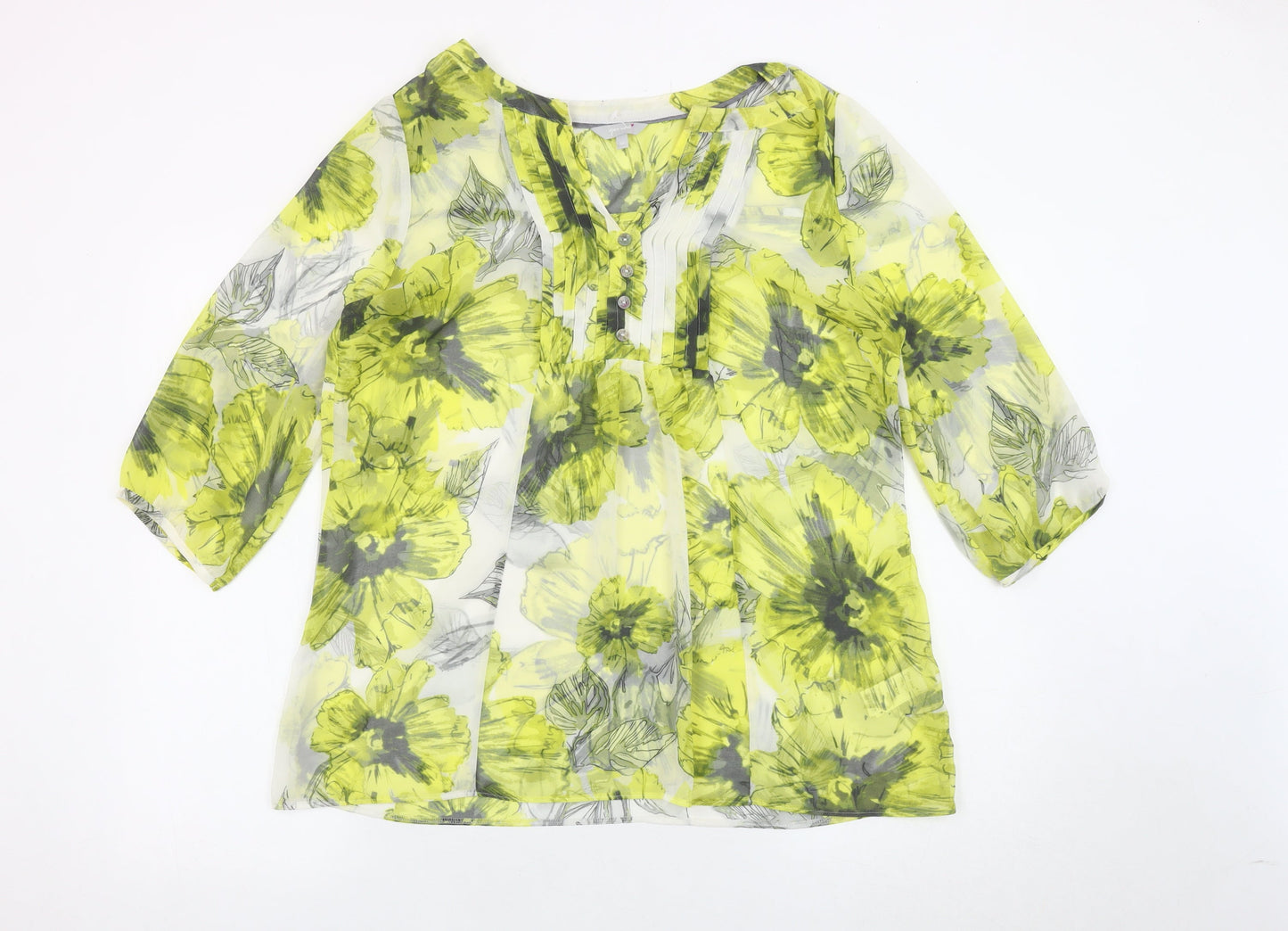Womens UK Size 14 Marks and Spencer Multicoloured  Blouse