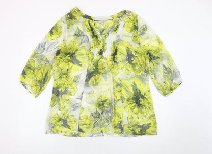 Womens UK Size 14 Marks and Spencer Multicoloured  Blouse
