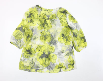 Womens UK Size 14 Marks and Spencer Multicoloured  Blouse