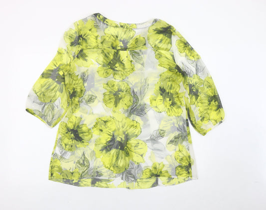 Womens UK Size 14 Marks and Spencer Multicoloured  Blouse