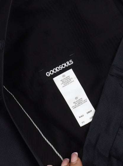 Goodsouls Men's Black Dress Pants Size 34 Regular Fit