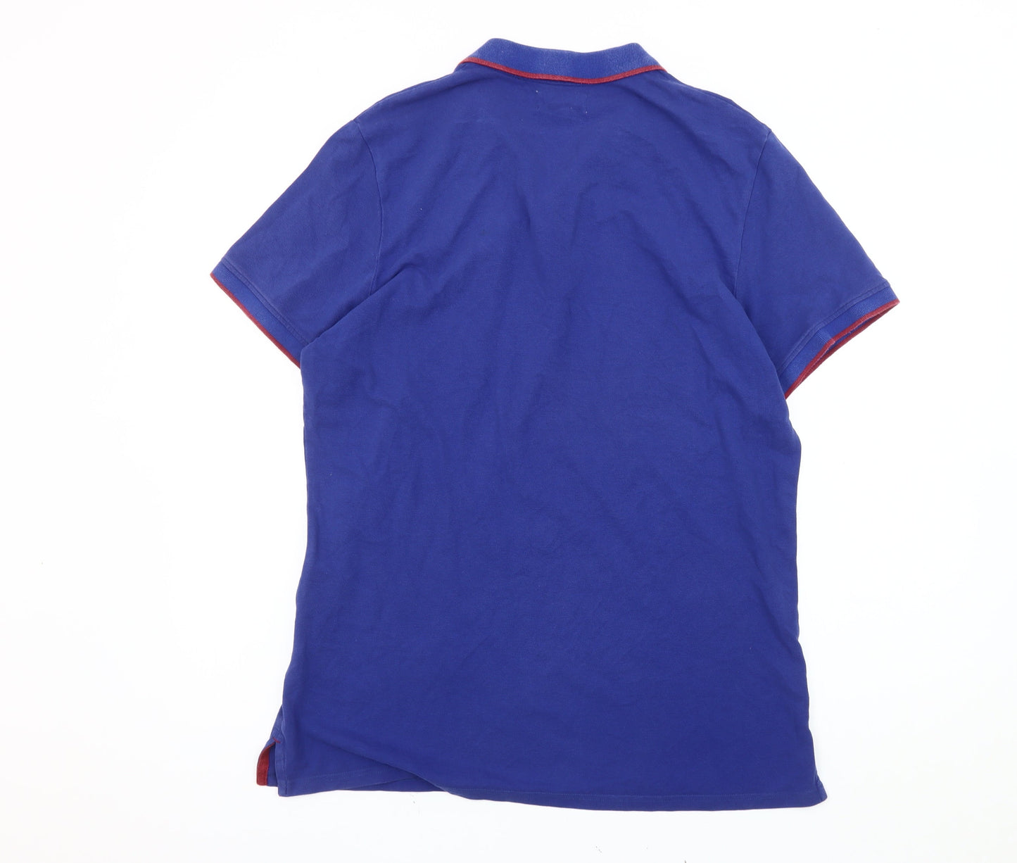 Mountain Warehouse Men's Blue Polo Shirt, Size L