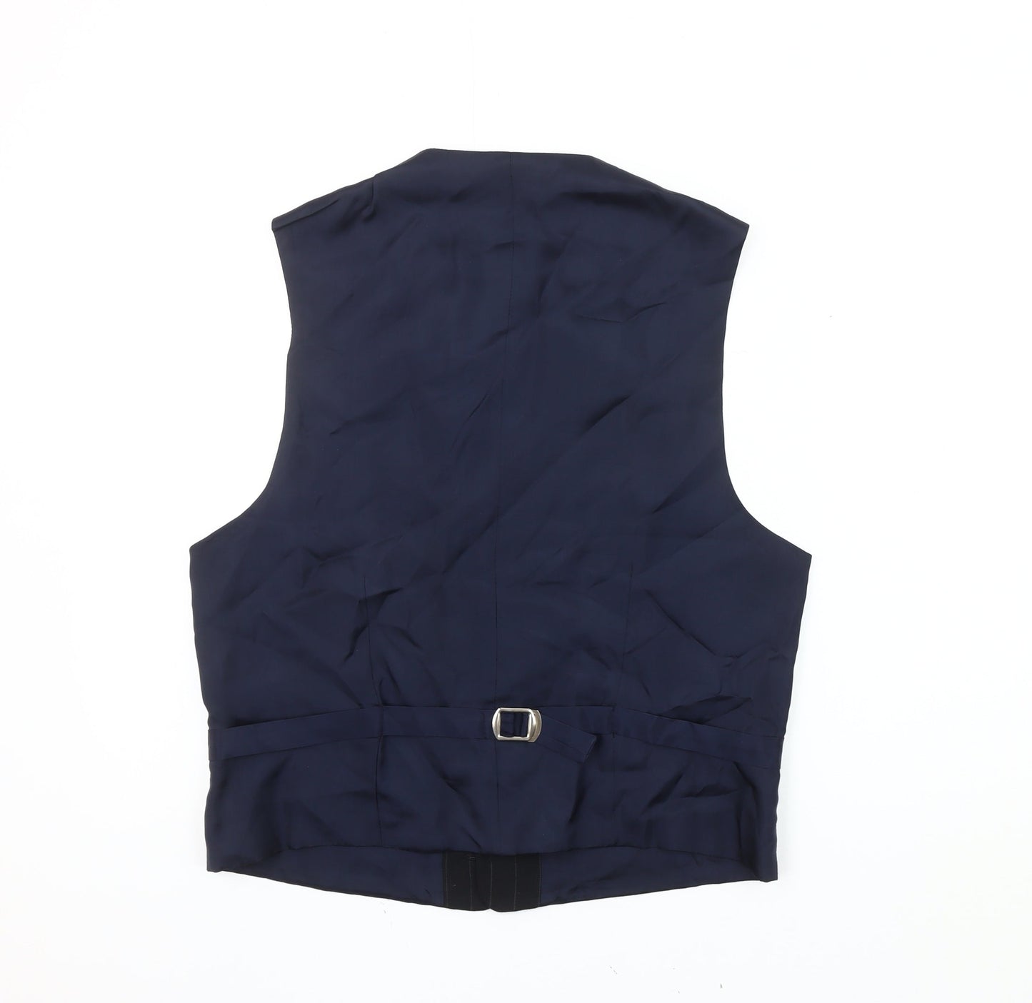 Fine Tailoring Men's Black S Waistcoat
